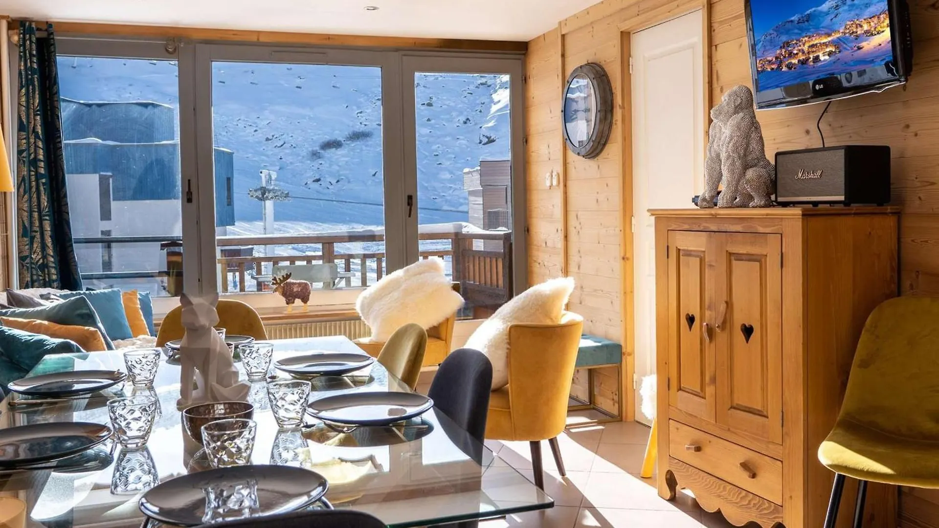 Val Thorens - Appt 6 Pers Renove, 2 Chambres, Wifi, Loc. A Skis, Proche Pistes - Fr-1-637-28